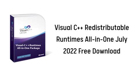 Visual C++ Redistributable Runtimes All-in-One July 2023 